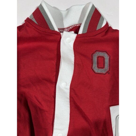 NEW Ohio State Buckeyes Colosseum One Piece Varsity Shirt Outfit Infant 6-12m - Picture 6 of 7